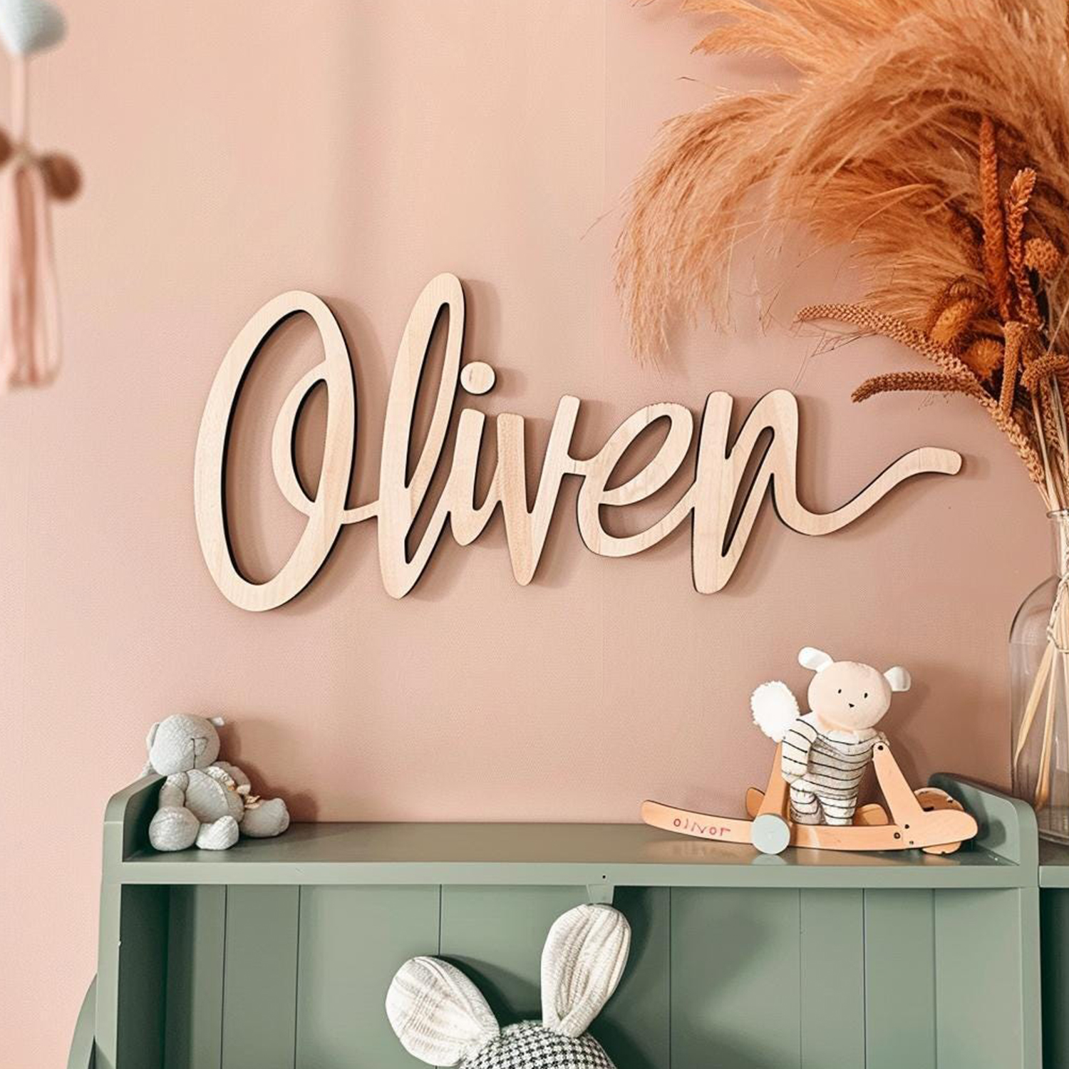 Home Decor Com - 1pc Customized personalized name tag, Customizable