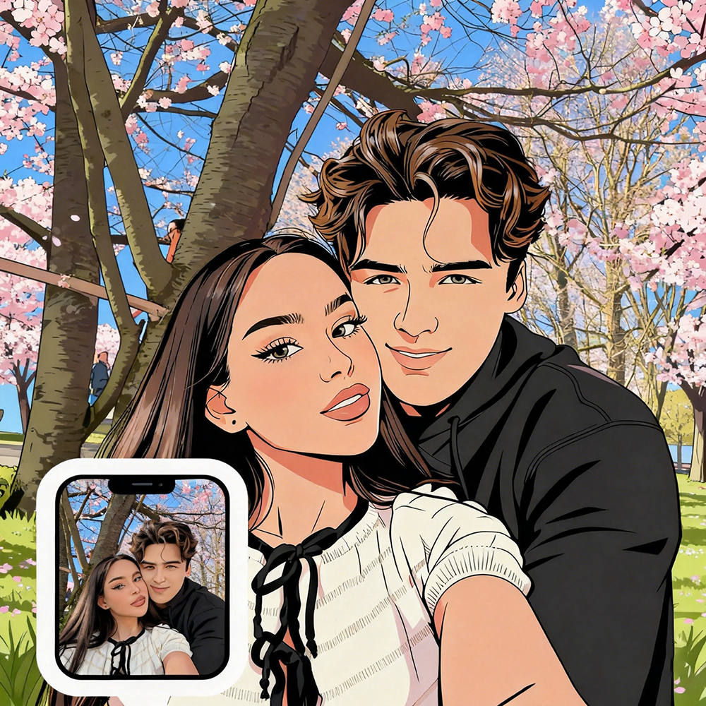 Home Decor Foto - Customize Your Photos Pop Anime Style