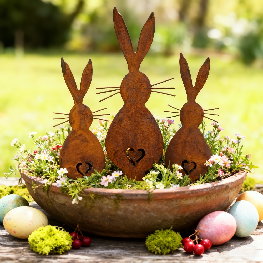 Home Decor Brand - Brand Rustic Metal Garden Stakes Bird