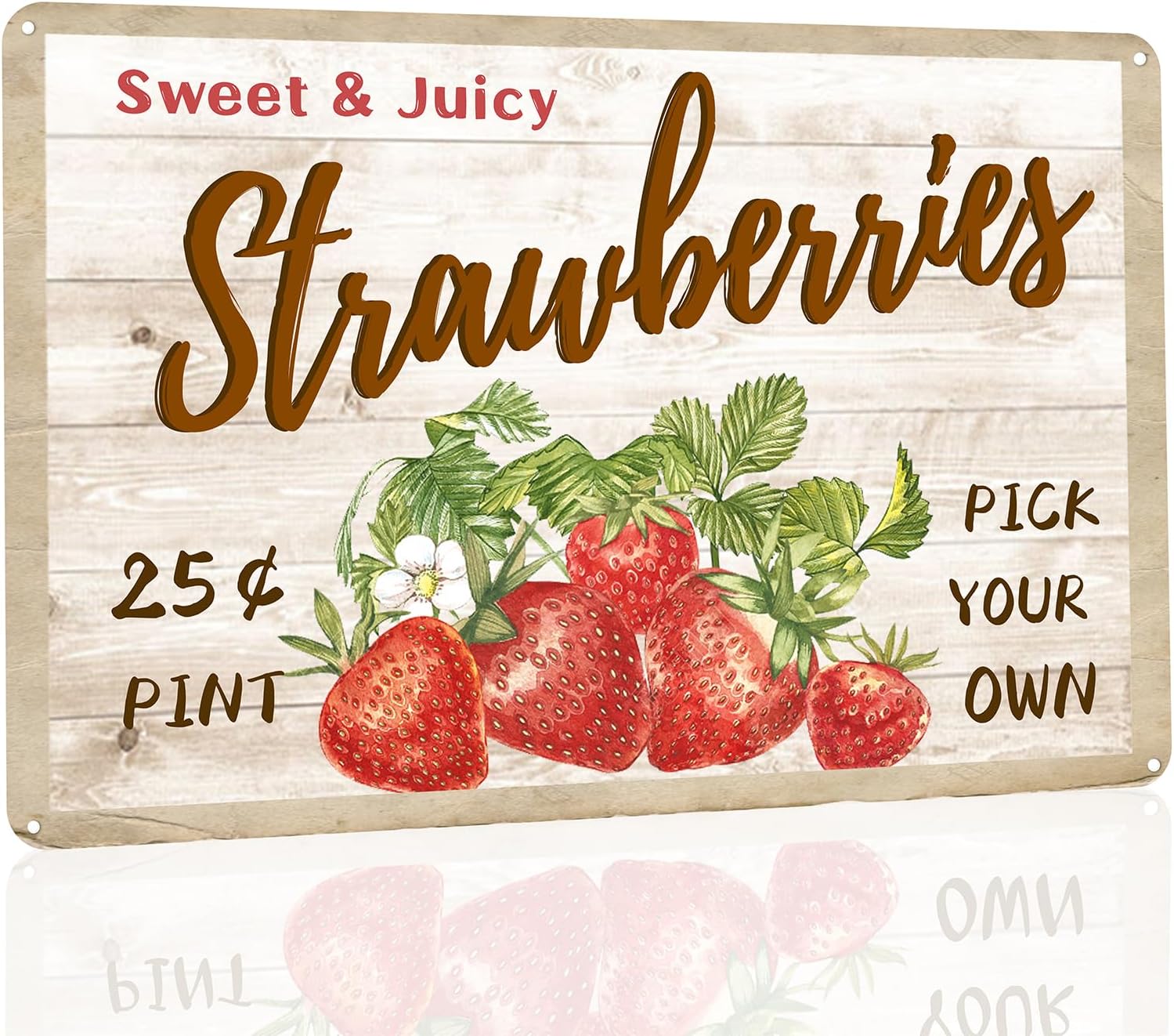 Home Decor Market - Sweet Juicy Strawberries Pick Your Own