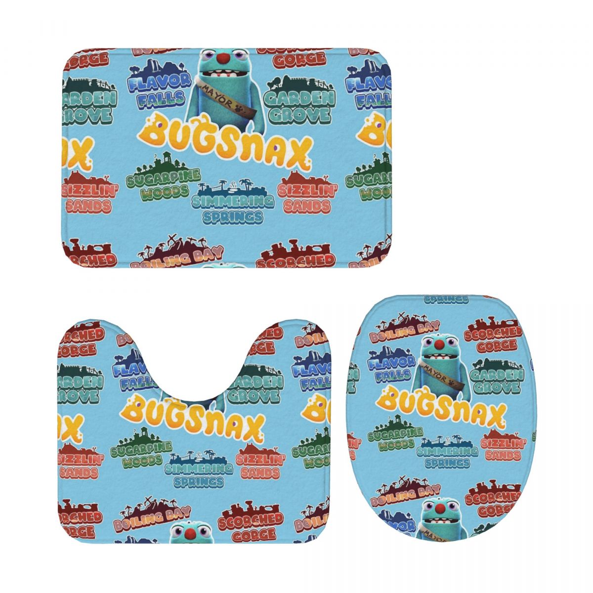 Home Decor Locations - Bugsnax Locations Fan Art Pack Pink