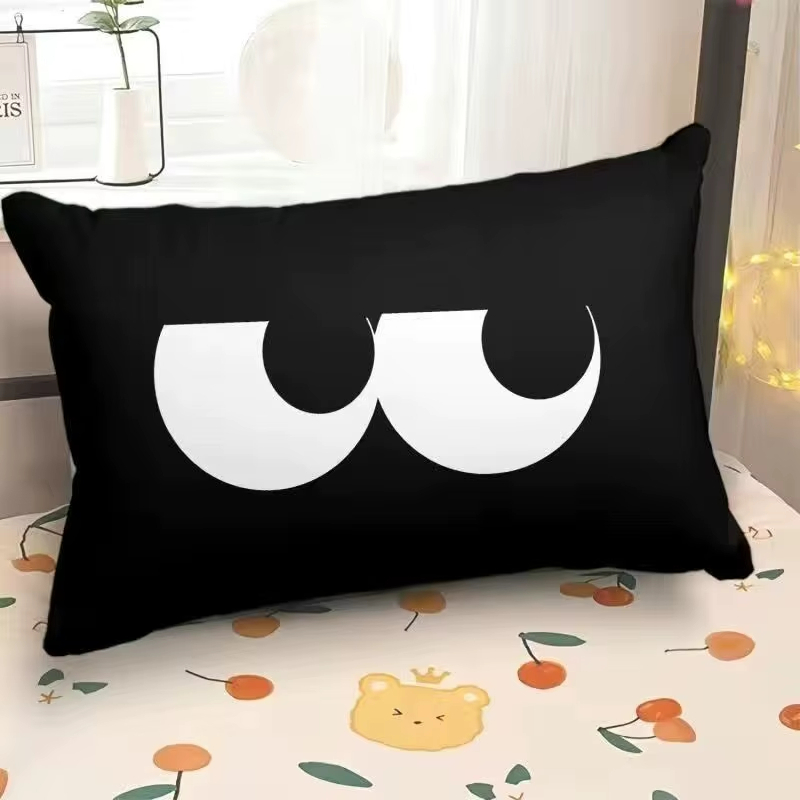 Funny Emoji Pillowcase Rectang - مراجعة Home Decor Emoji وسعره
