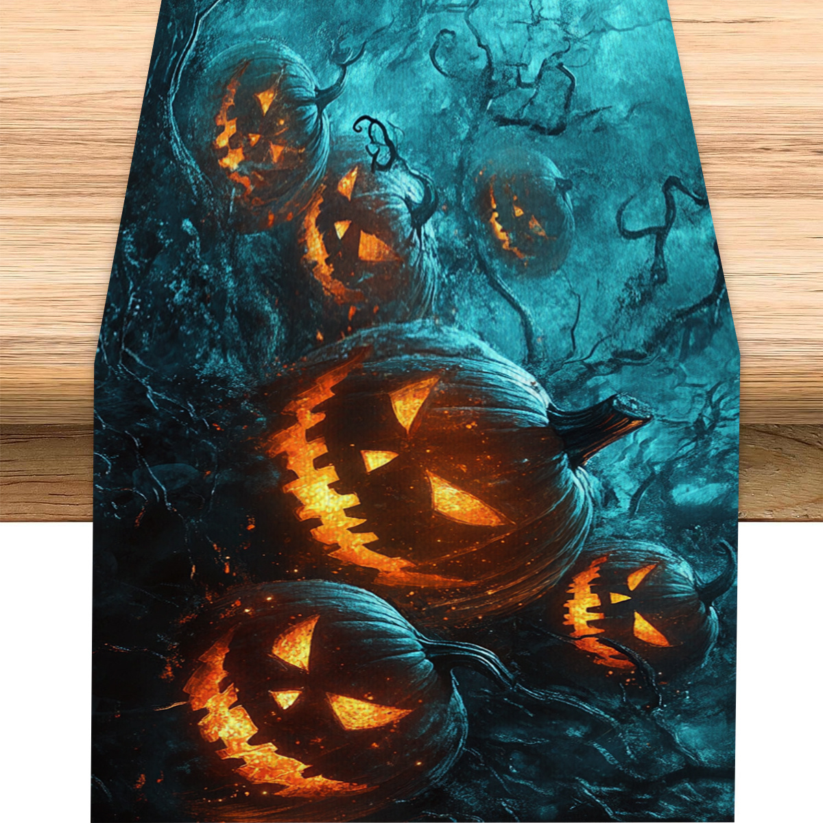 1Pc Halloween Themed Table Fla - مراجعة Home Decor Market وسعره