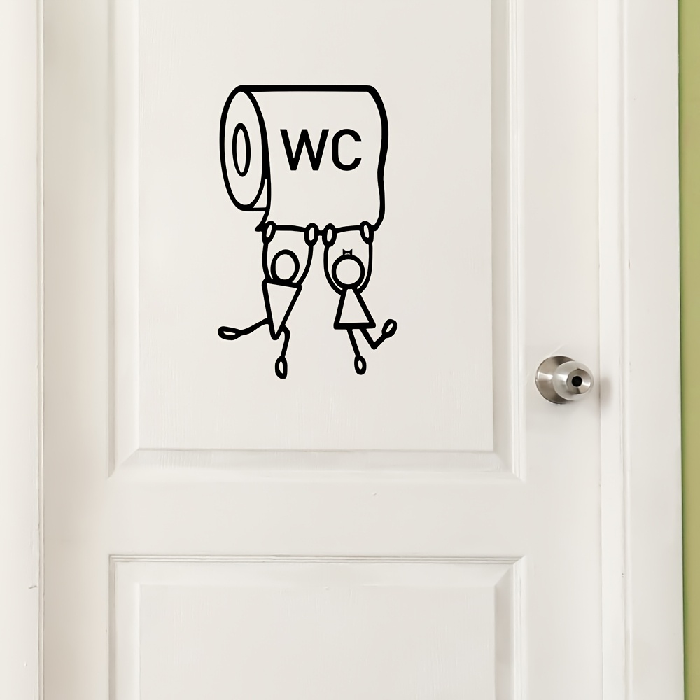 Brand Cute WC Iron Wall Art Fu - مراجعة Home Decor Brand وسعره