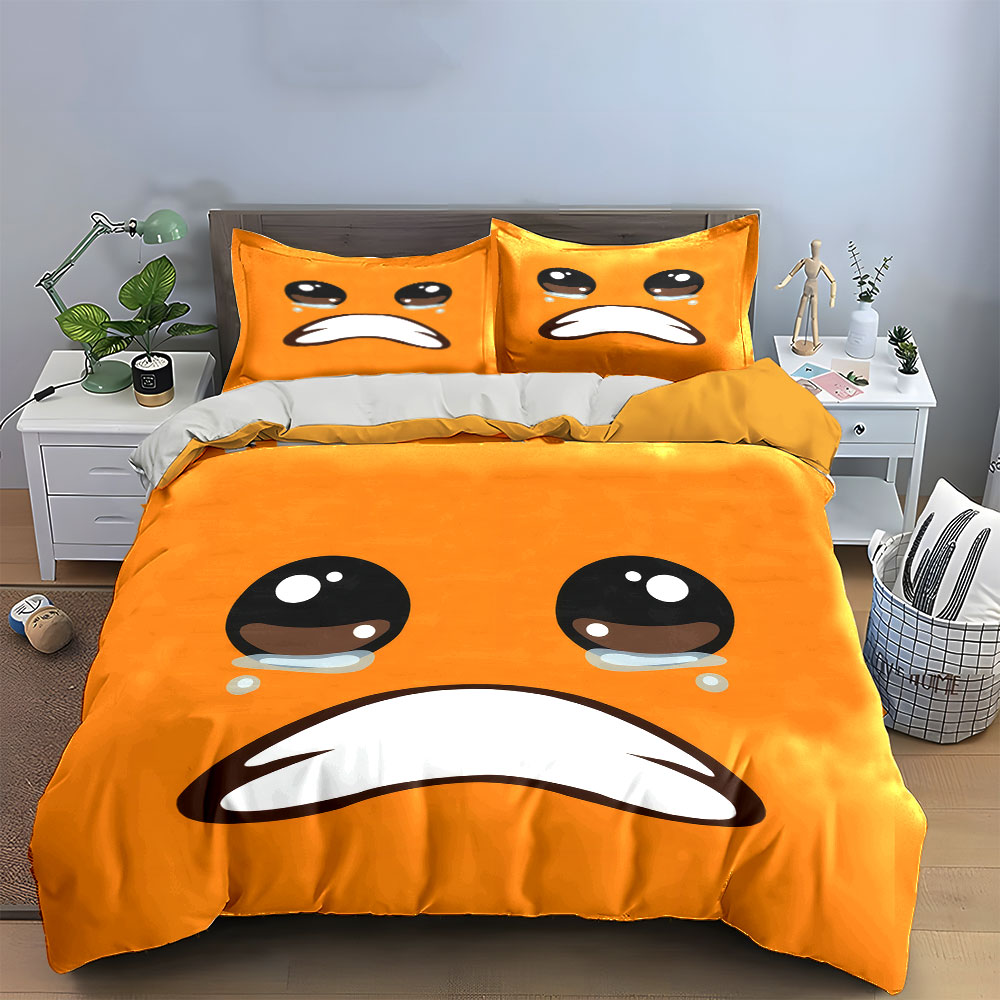 Cute Crying Orange Face Emoji  - مراجعة Home Decor Emoji وسعره