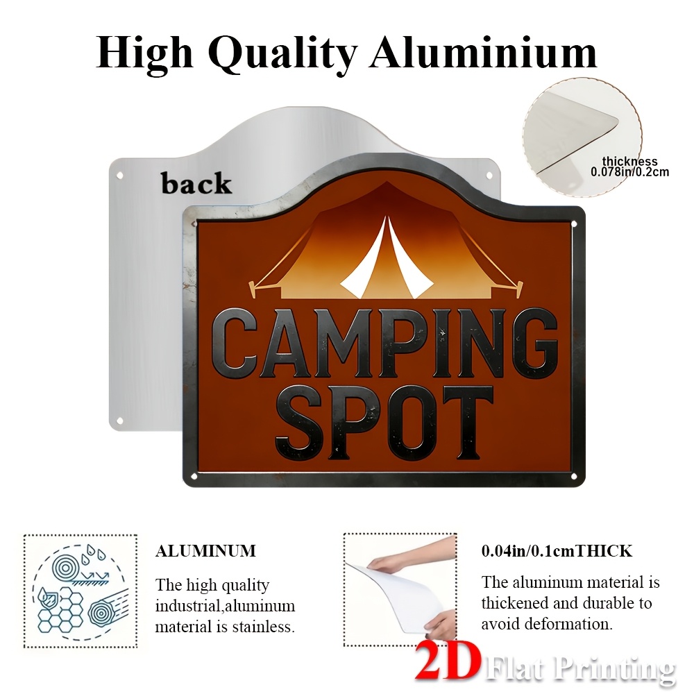 1pc 2D Flat Sign Artwork Depic - مراجعة Home Decor Locations وسعره