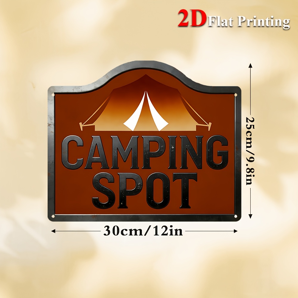 1pc 2D Flat Sign Artwork Depic - مراجعة Home Decor Locations وسعره