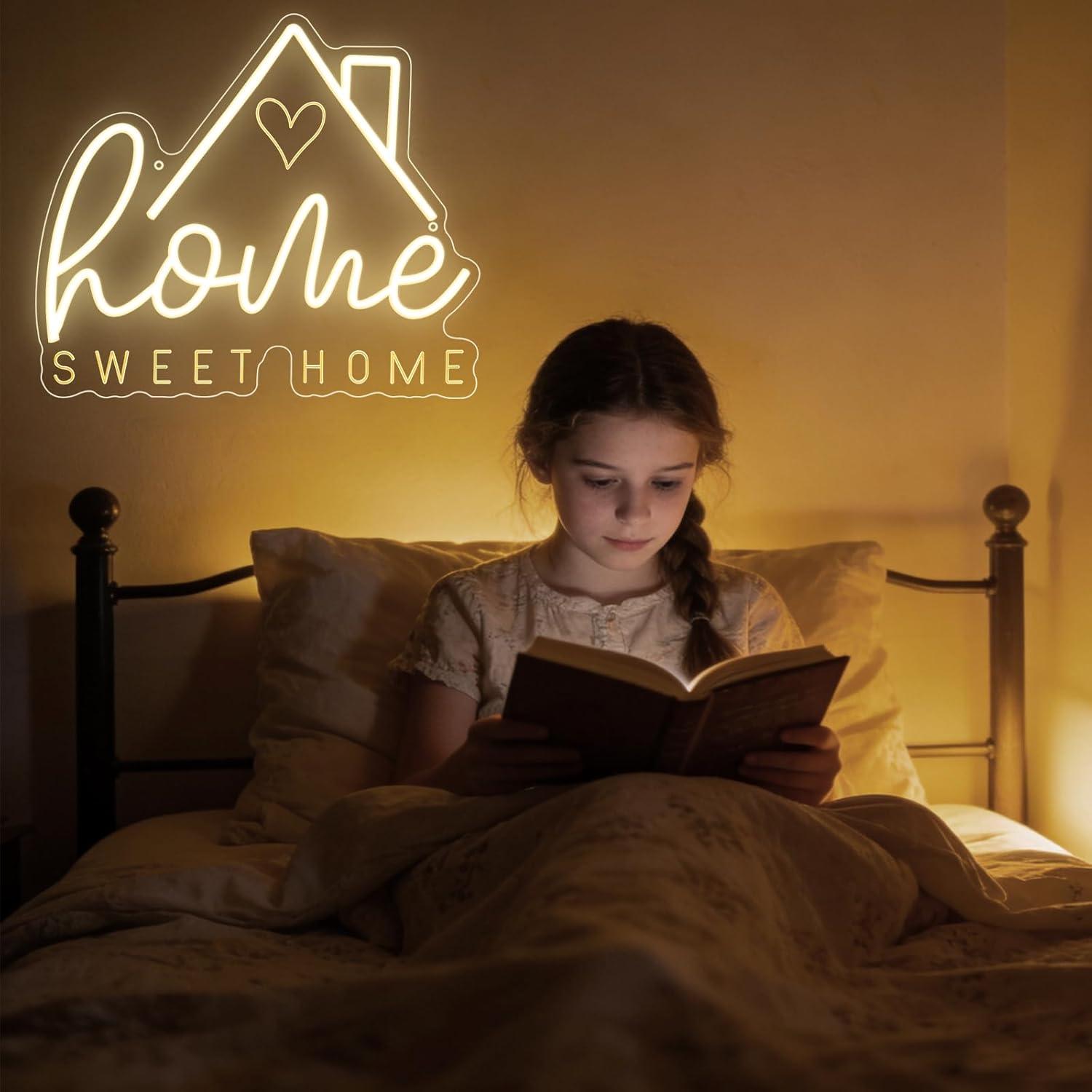 Sweet Home Neon Sign USB Dimma - مراجعة Home Decor Light وسعره