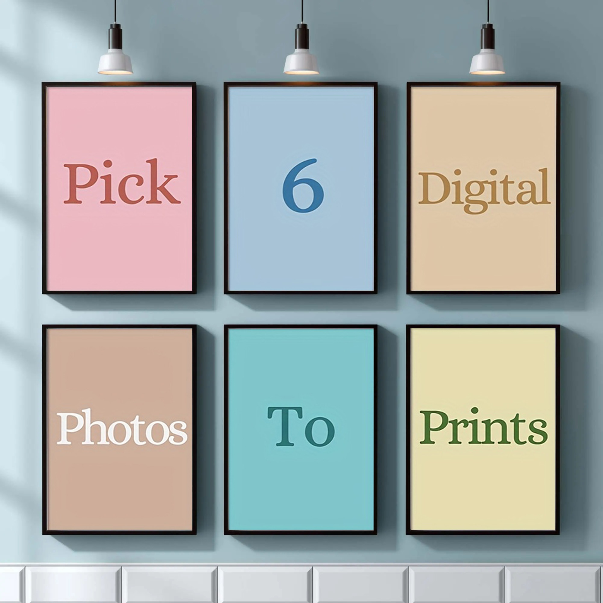 4/5/6pcs Custom Canvas Printin - مراجعة Home Decor Foto وسعره