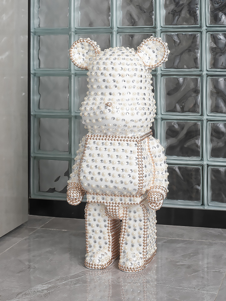 Cartoon Bear Ornament Home Dec - مراجعة Home Decor Y2K وسعره