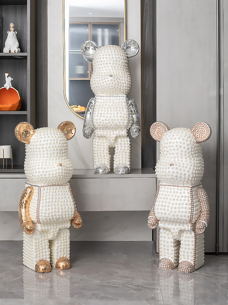 Cartoon Bear Ornament Home Dec - مراجعة Home Decor Y2K وسعره