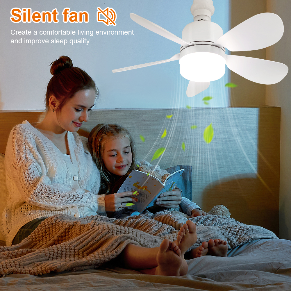 Socket Fan Light with Remote,  - مراجعة Home Decor Light وسعره
