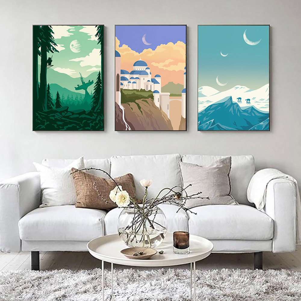 Famous Locations Print Vintage - مراجعة Home Decor Locations وسعره