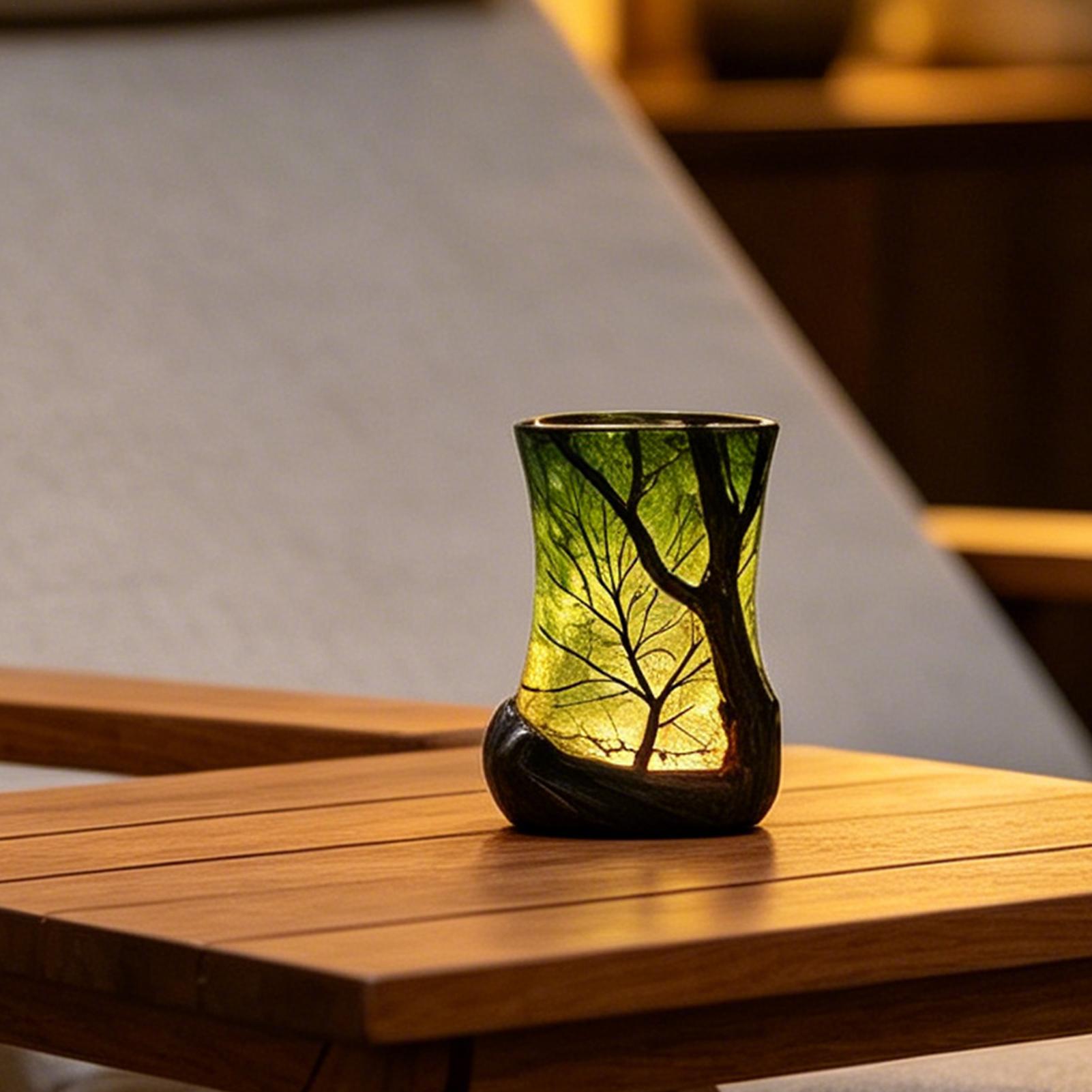 Bedside Table Lamp Forest Nigh - مراجعة Home Decor Light وسعره
