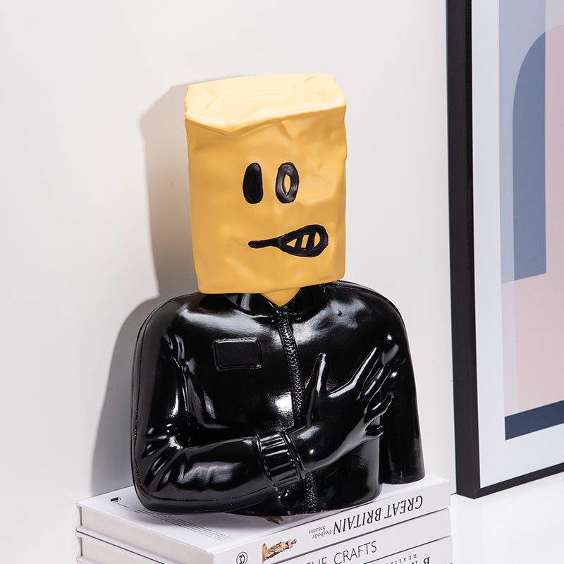 Nordic Home Decor Banksy Statu - مراجعة Home Decor Y2K وسعره