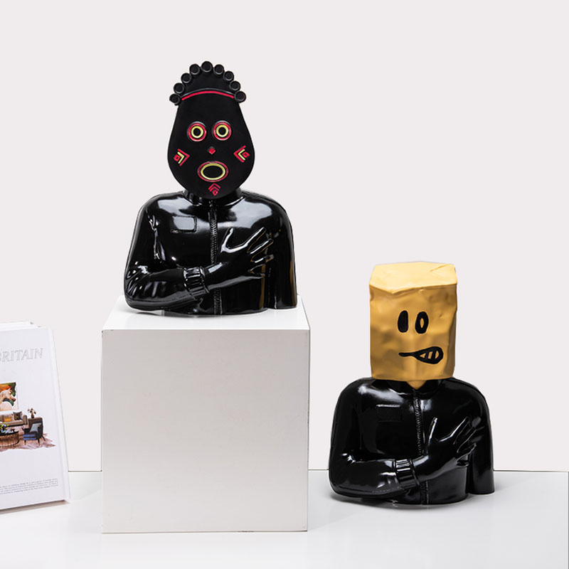 Nordic Home Decor Banksy Statu - مراجعة Home Decor Y2K وسعره