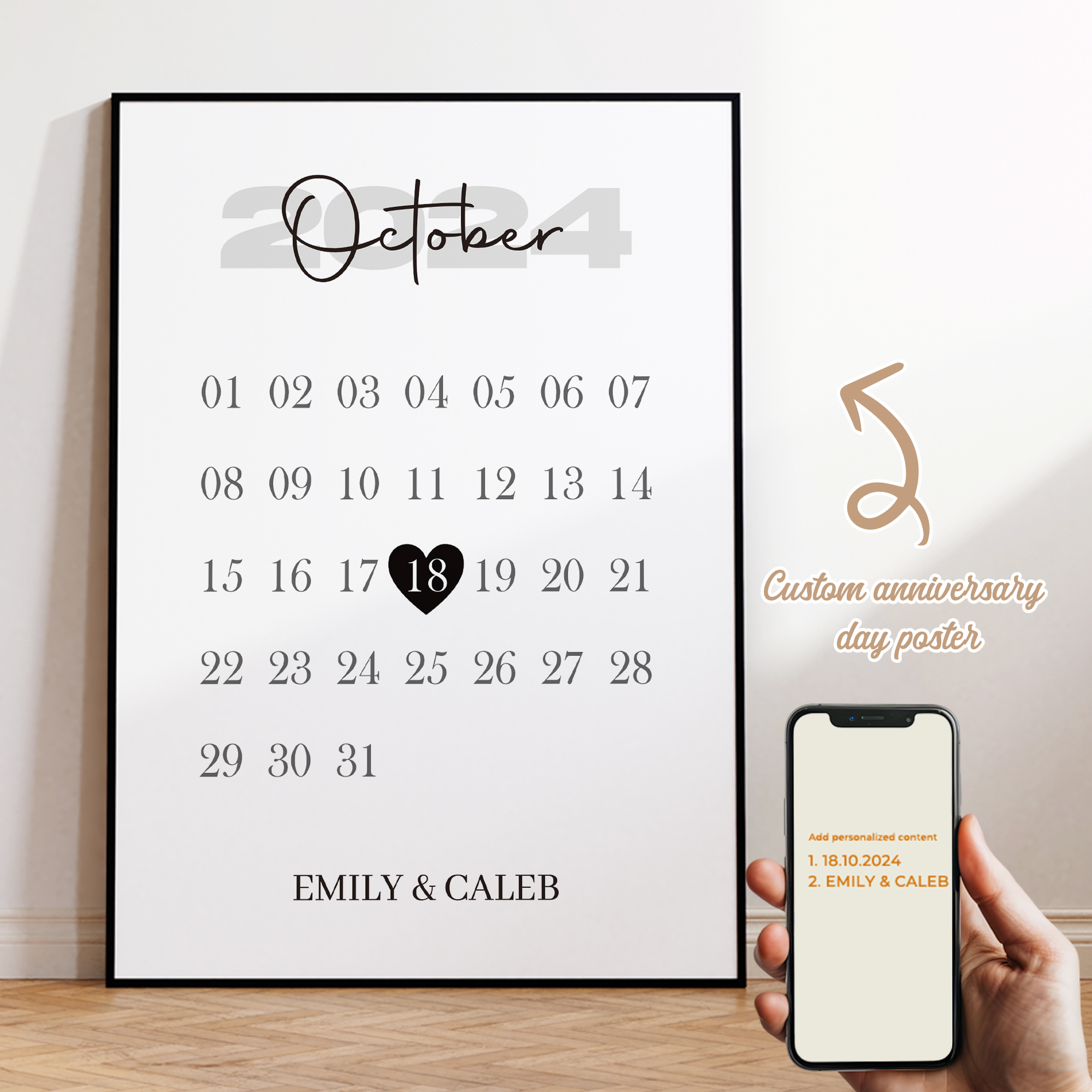 Personalized Custom Name Valen - مراجعة Home Decor Foto وسعره
