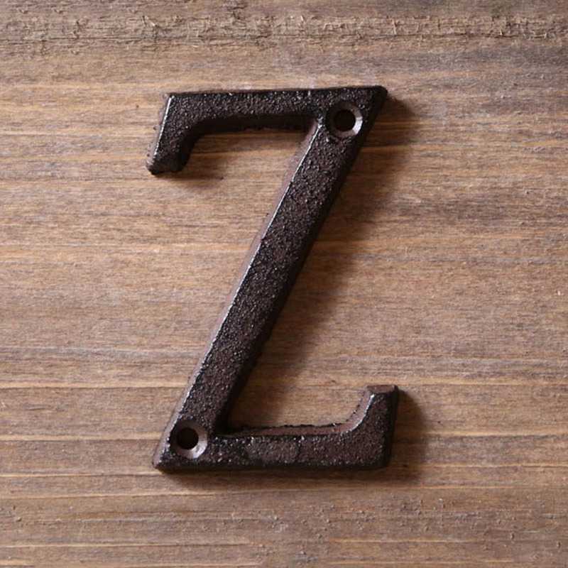 Metal Letters Numbers Cast Iro - مراجعة Home Decor Y2K وسعره