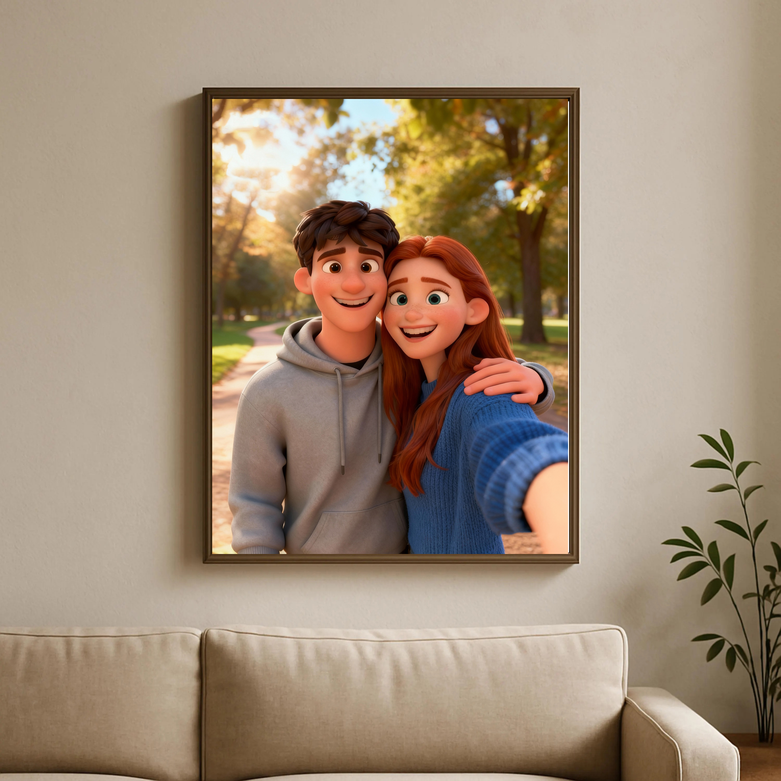 Custom Cartoon-Style Character - مراجعة Home Decor Foto وسعره