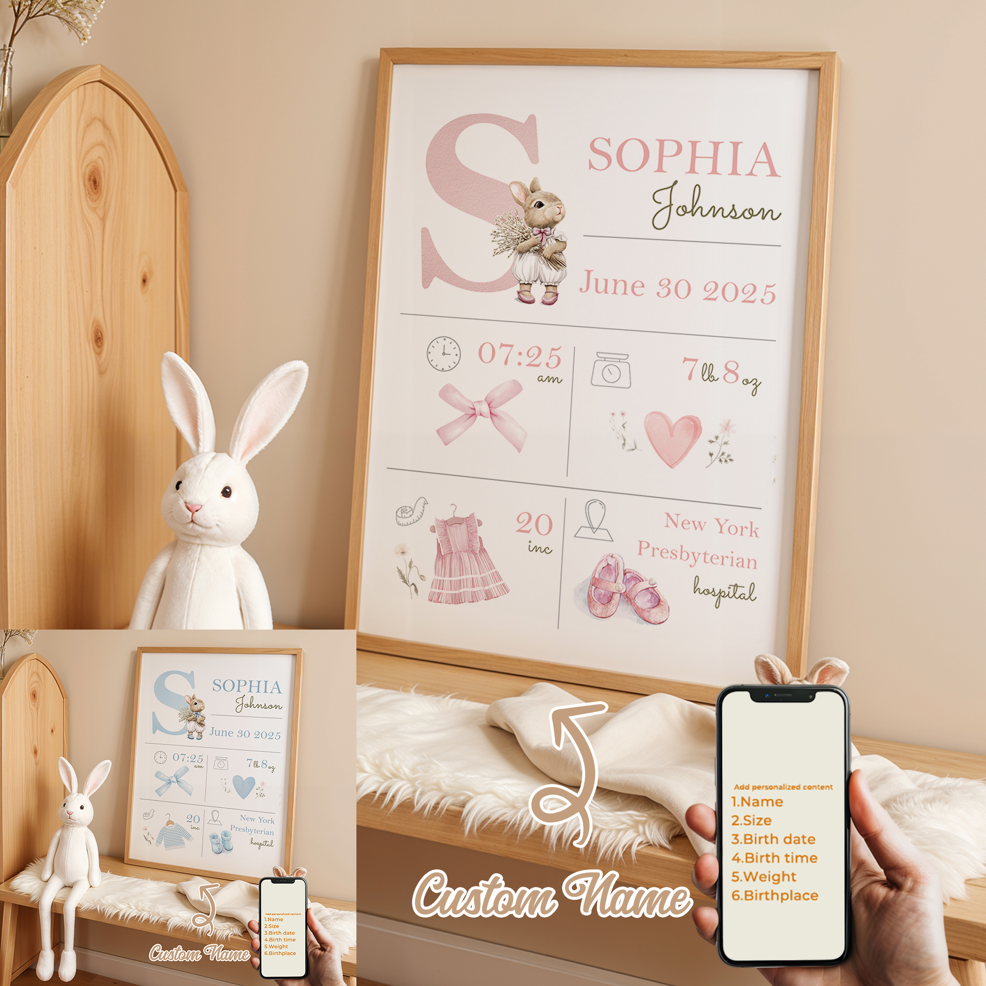 Personalized Custom Name Carto - مراجعة Home Decor Foto وسعره