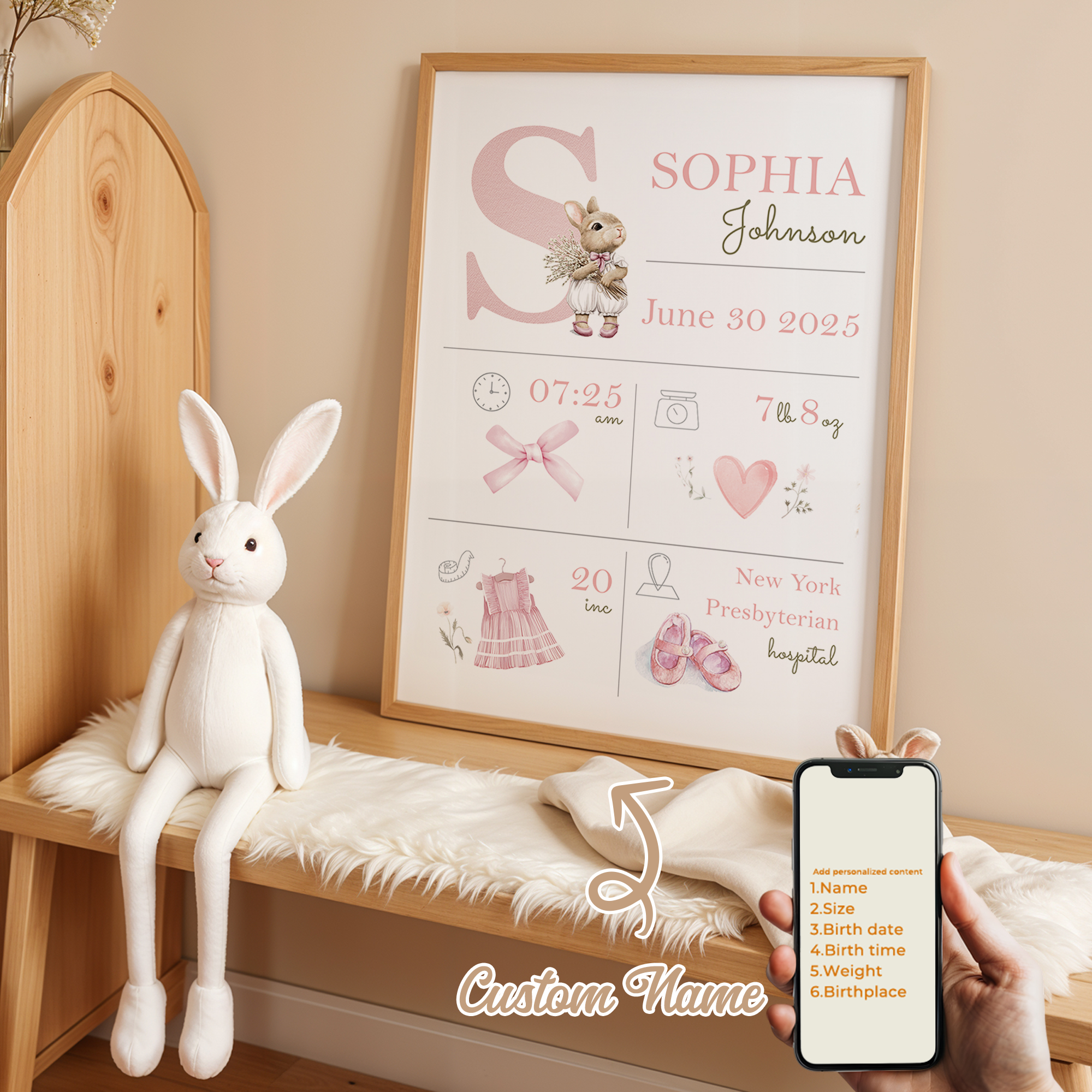 Personalized Custom Name Carto - مراجعة Home Decor Foto وسعره