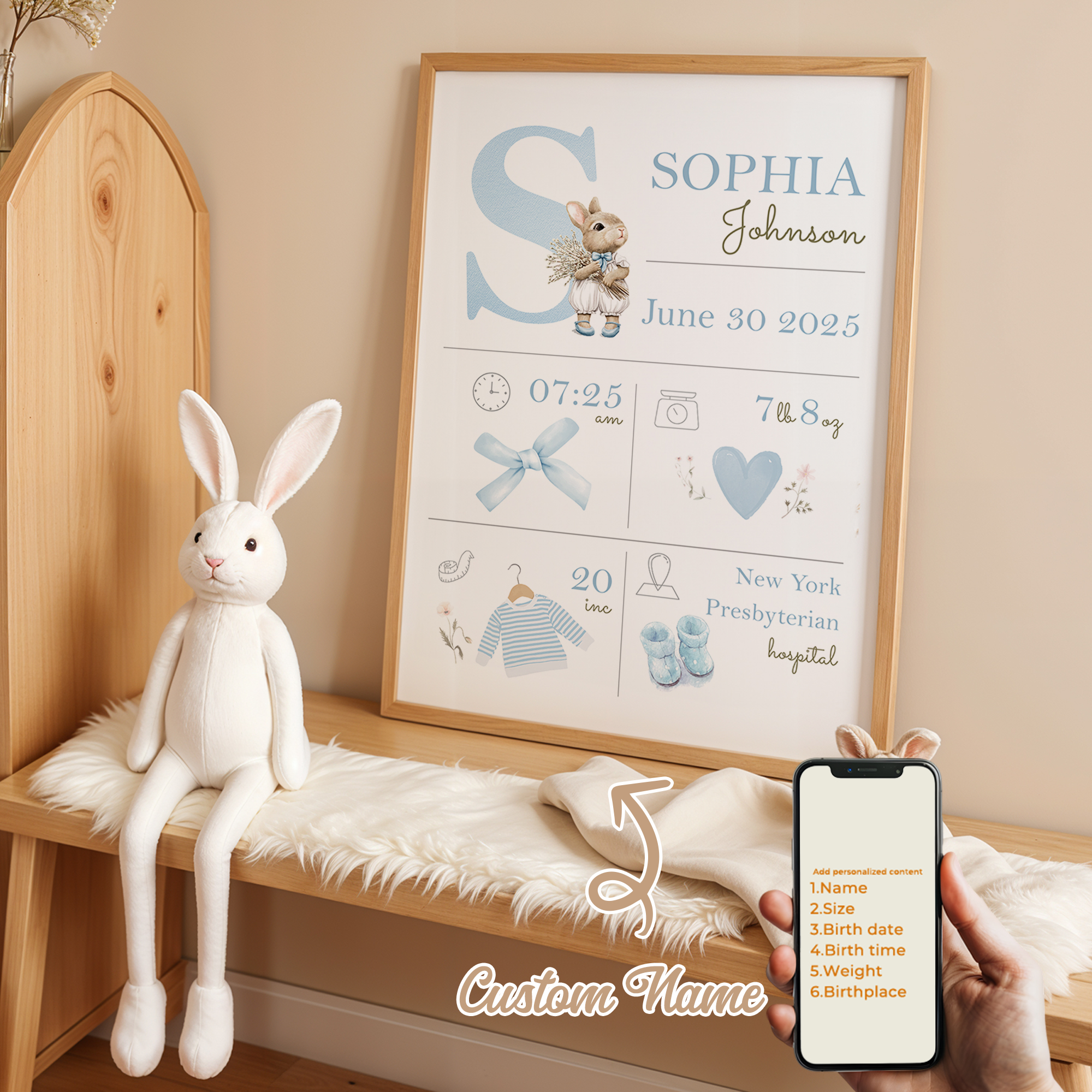 Personalized Custom Name Carto - مراجعة Home Decor Foto وسعره
