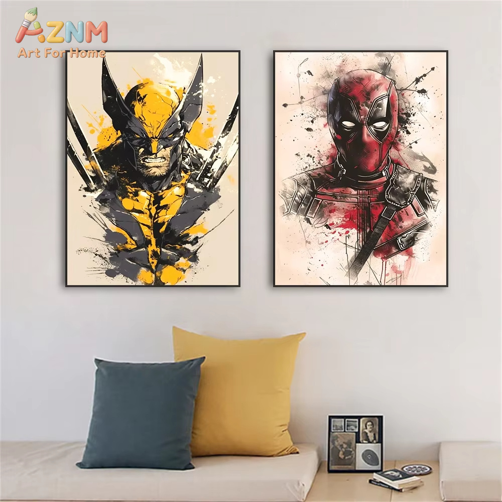 Unframed Canvas Wall Art of Su - مراجعة Abstract Oil Painting وسعره