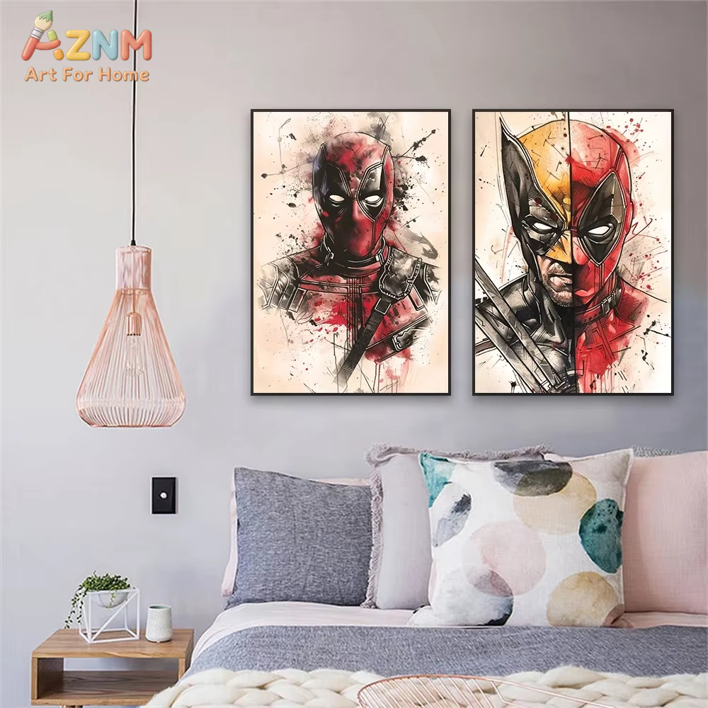 Unframed Canvas Wall Art of Su - مراجعة Abstract Oil Painting وسعره
