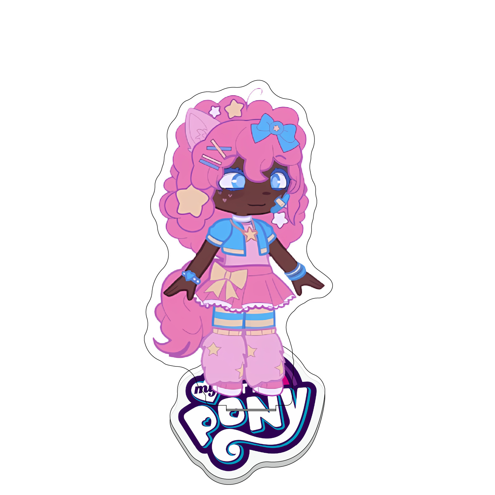 Cute Pony Fantasy Acrylic Stan - مراجعة Home Decor Resin وسعره