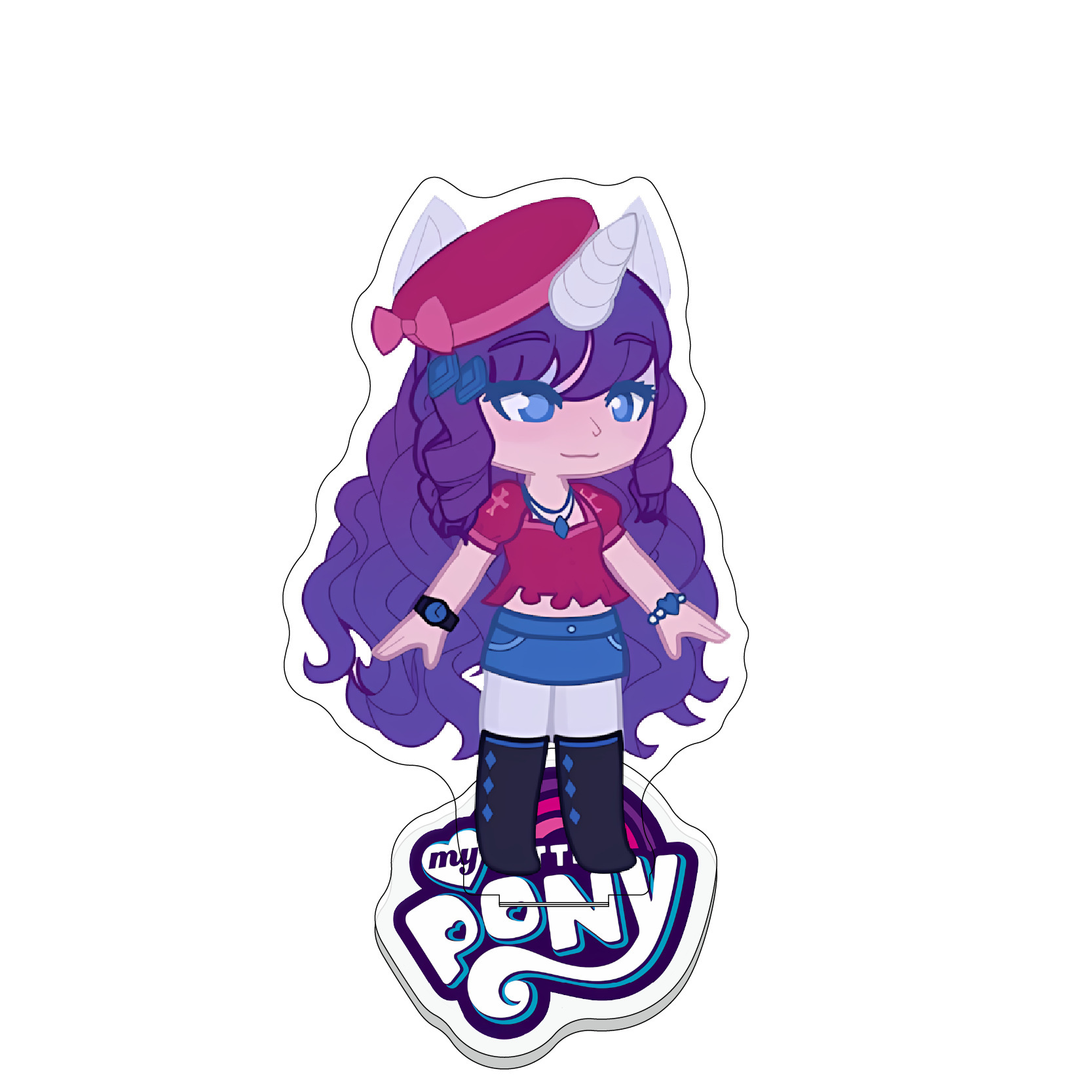 Cute Pony Fantasy Acrylic Stan - مراجعة Home Decor Resin وسعره