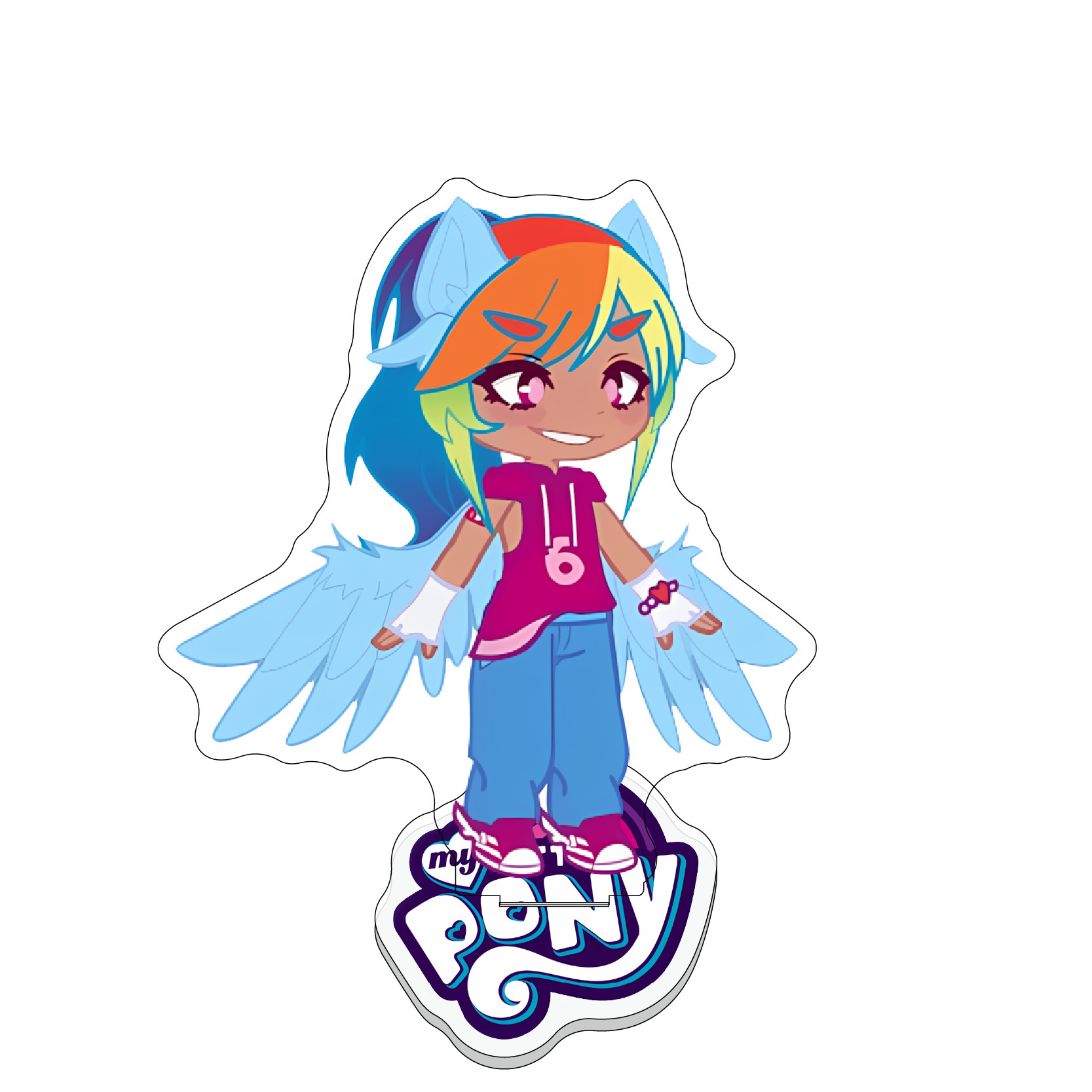 Cute Pony Fantasy Acrylic Stan - مراجعة Home Decor Resin وسعره