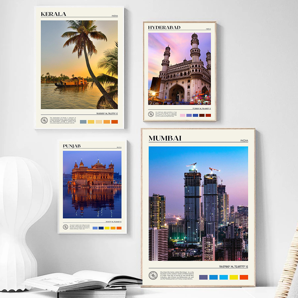 Modern India Urban Landscape P - مراجعة Home Decor Hyderabad وسعره