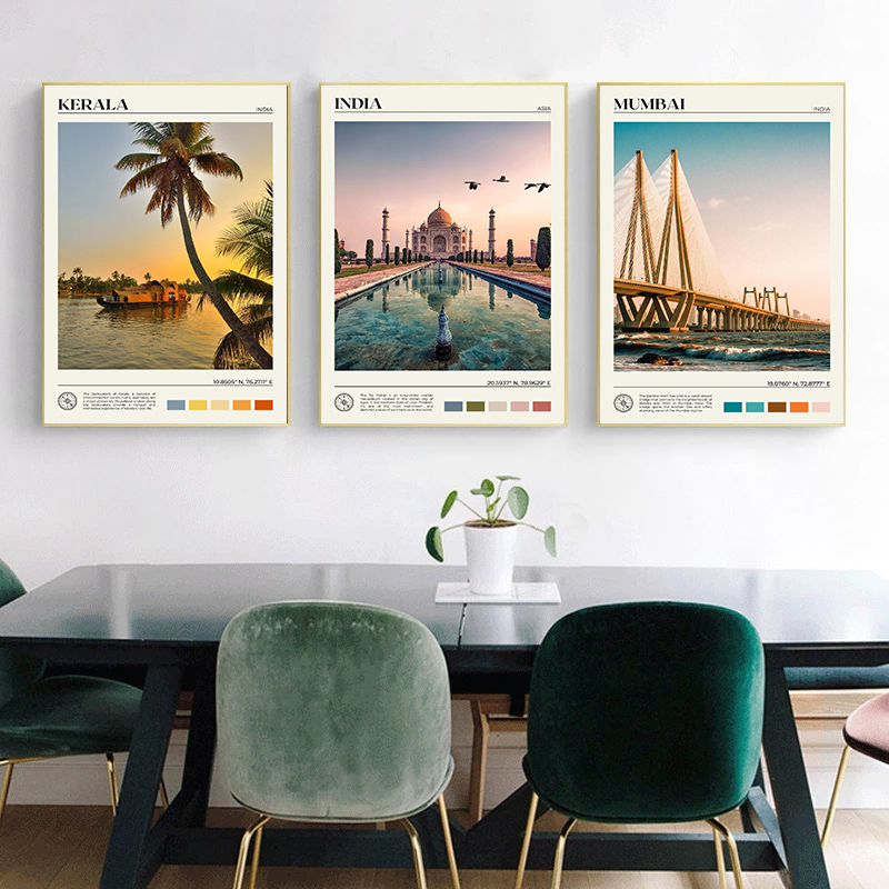 Modern India Urban Landscape P - مراجعة Home Decor Hyderabad وسعره