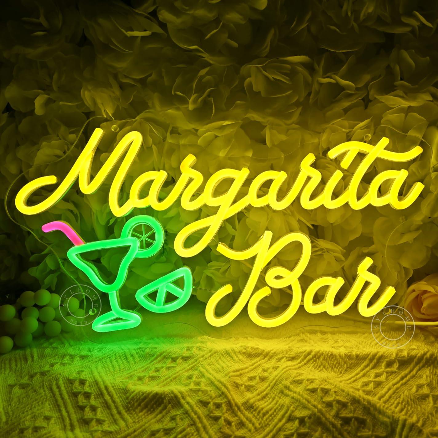 Margarita Bar Neon Sign Dimmab - مراجعة Home Decor Light وسعره