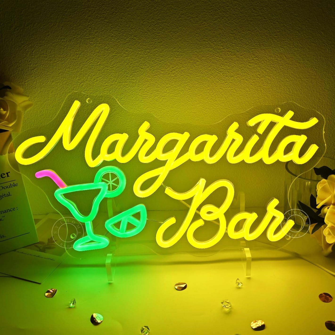 Margarita Bar Neon Sign Dimmab - مراجعة Home Decor Light وسعره