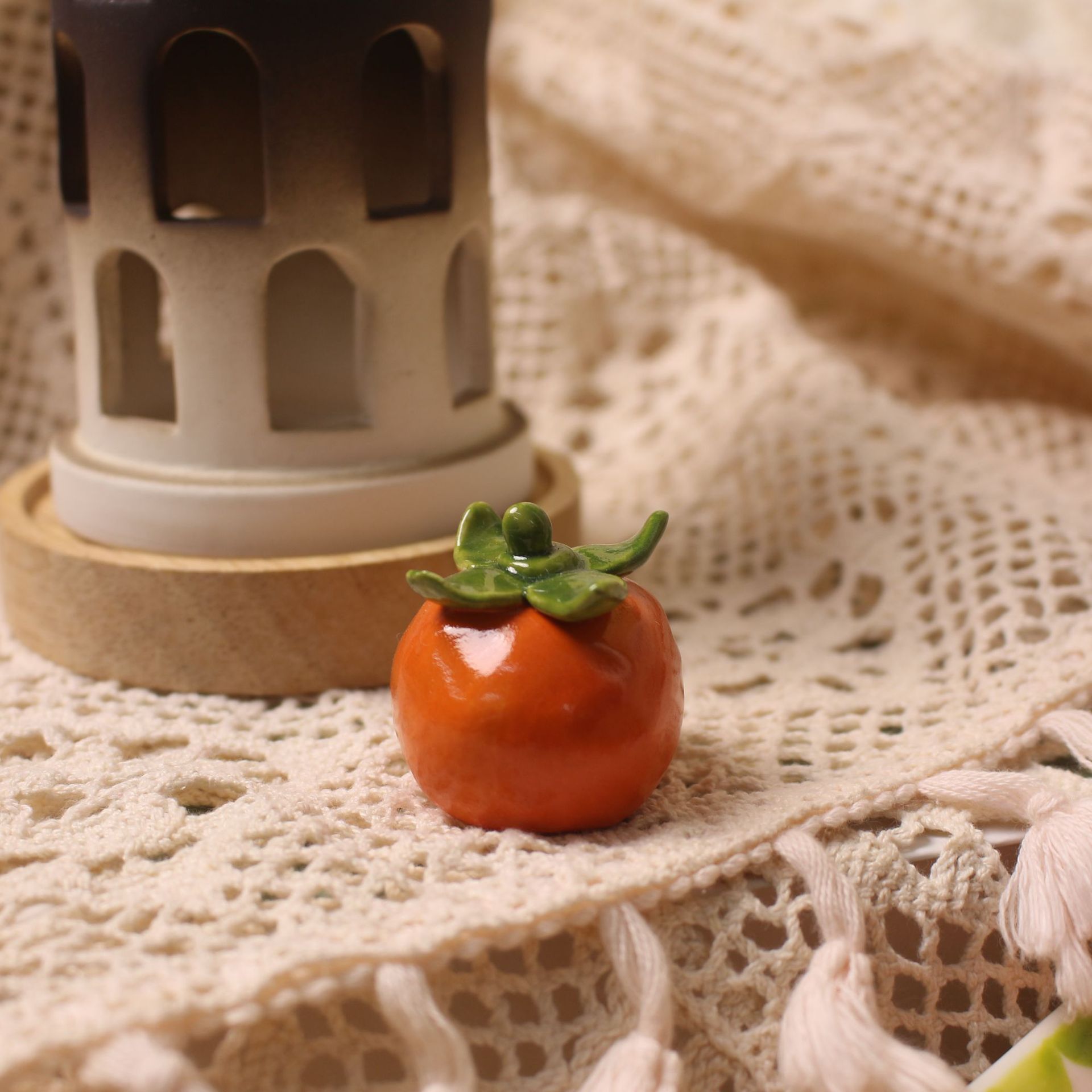 Tea Pets Ceramic Persimmon Lif - مراجعة Home Decor Market وسعره