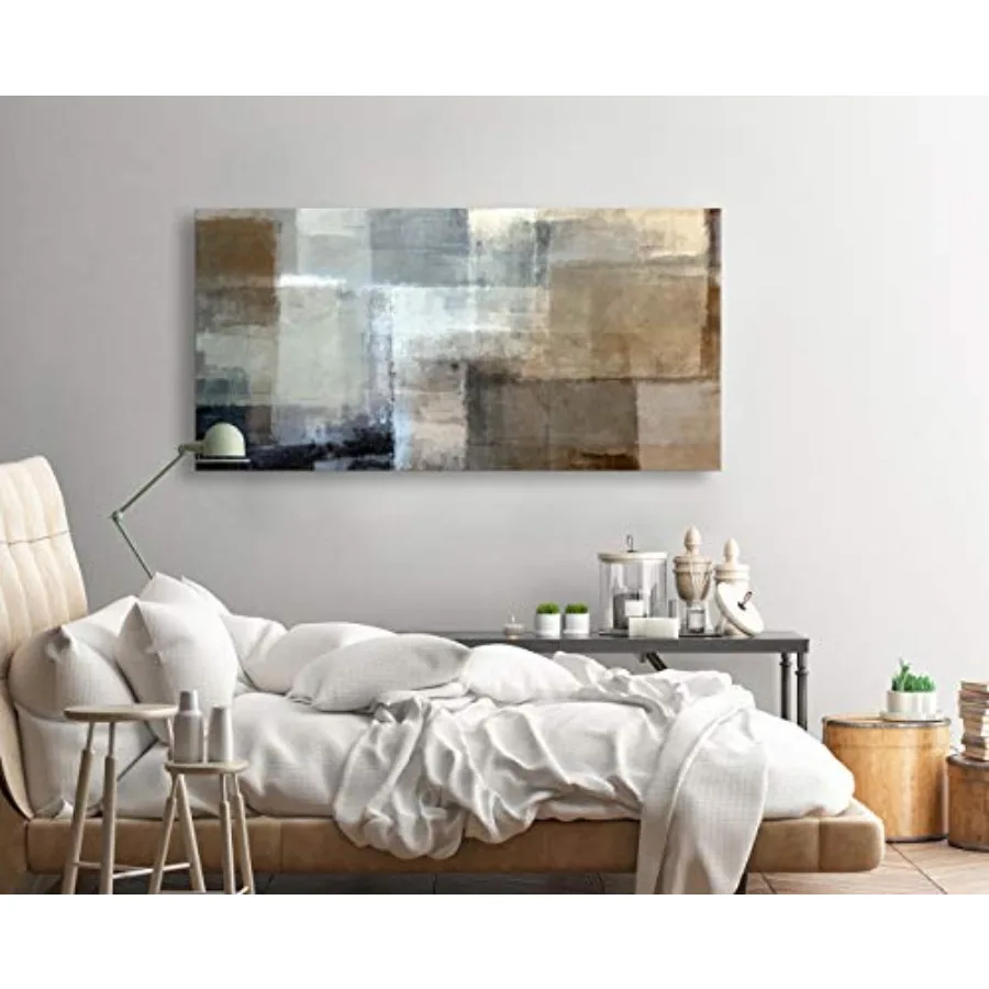 Abstract wall art canvas print - مراجعة Abstract Oil Painting وسعره