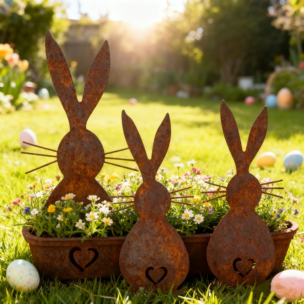 Brand Rustic Metal Garden Stak - مراجعة Home Decor Brand وسعره