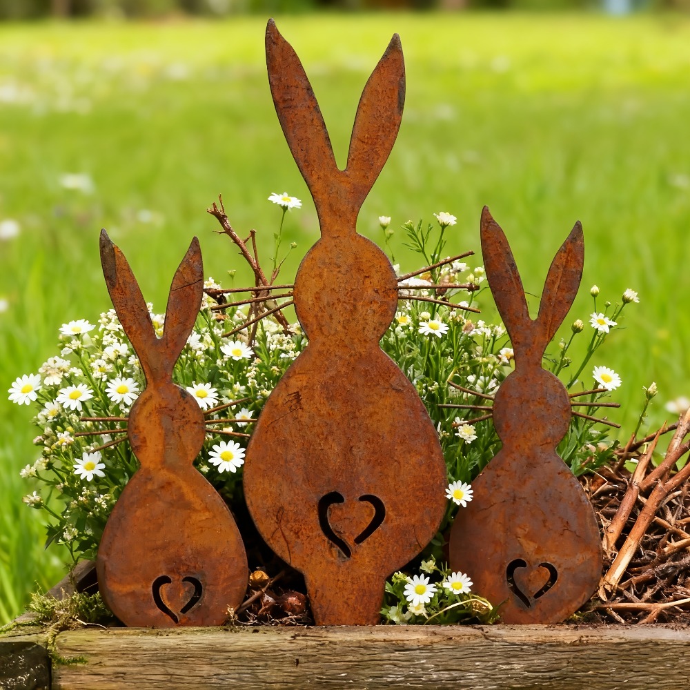 Brand Rustic Metal Garden Stak - مراجعة Home Decor Brand وسعره