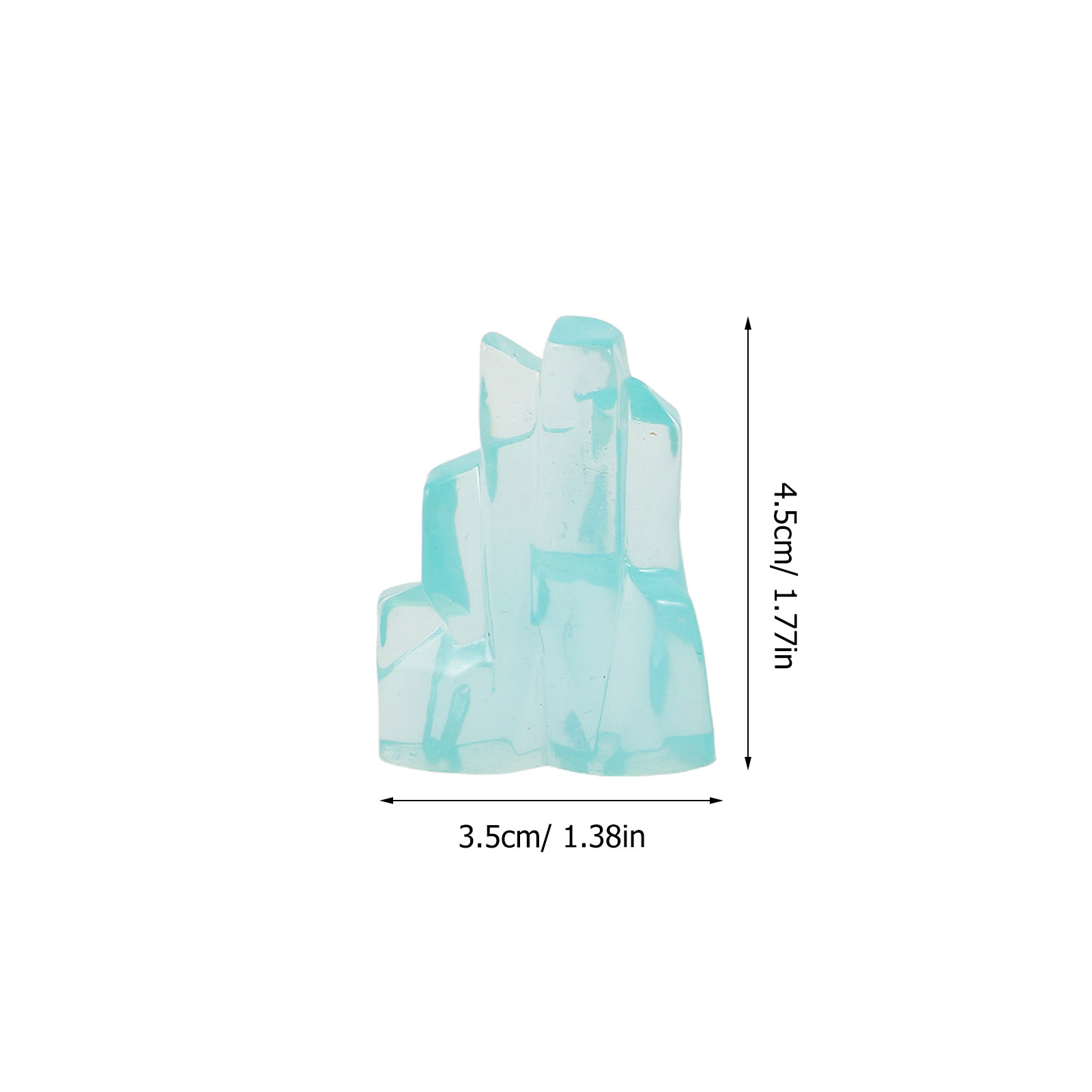 7Pcs Resin Miniature Snow Land - مراجعة Home Decor Resin وسعره