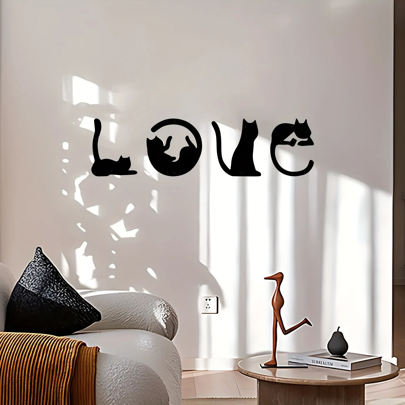 HelloYoung 4pcs/set Cute Cat M - مراجعة Home Decor Y2K وسعره