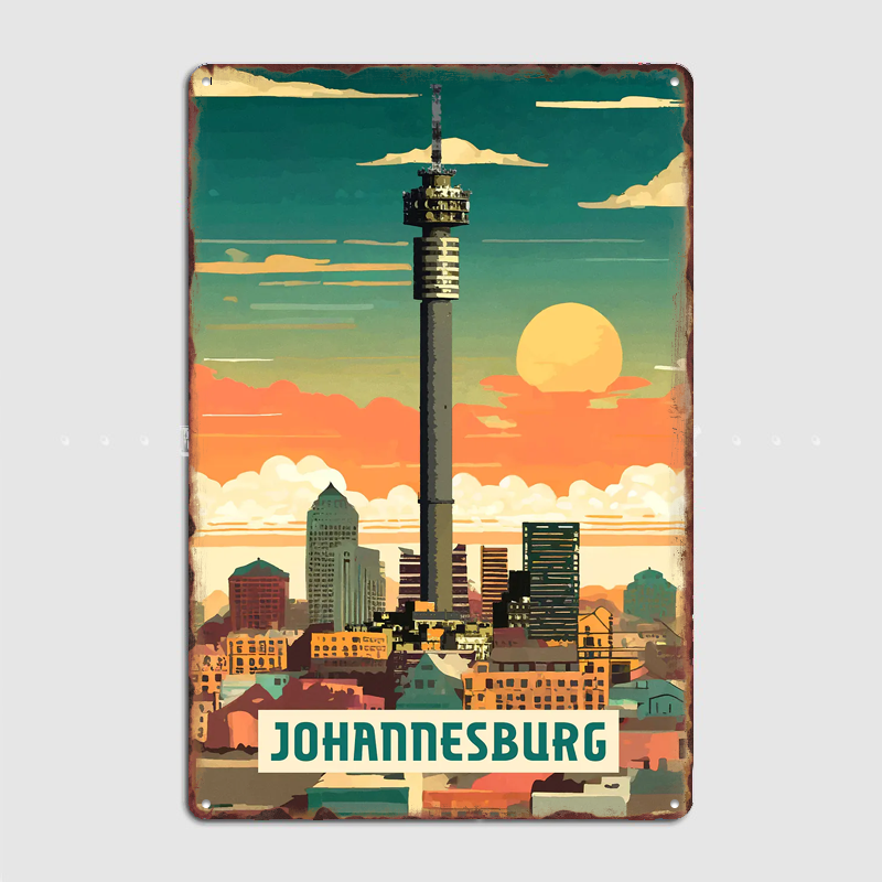 Johannesburg Vintage City Trav - مراجعة Home Decor Johannesburg وسعره