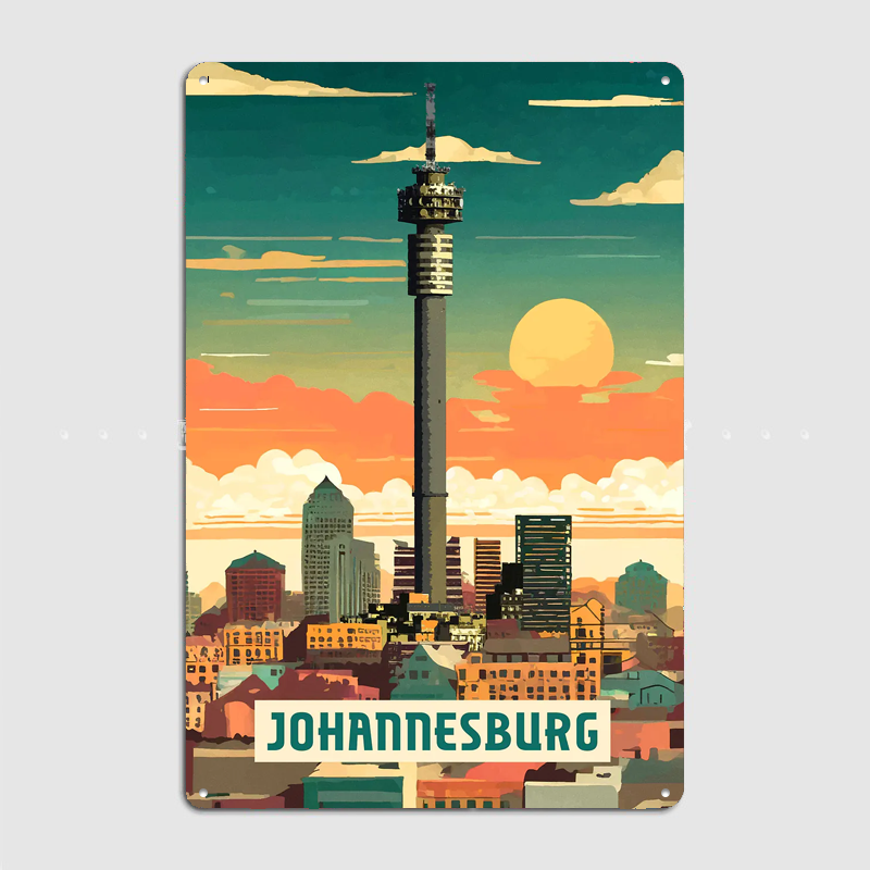 Johannesburg Vintage City Trav - مراجعة Home Decor Johannesburg وسعره