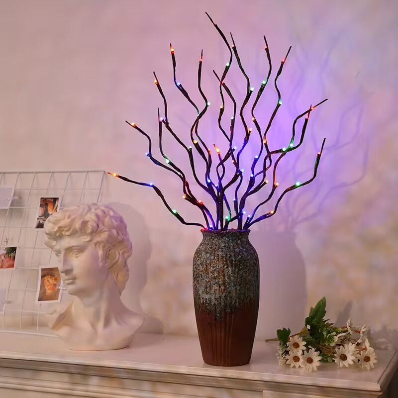 1/2PC 20LED Cherry Blossom Tre - مراجعة Home Decor Light وسعره