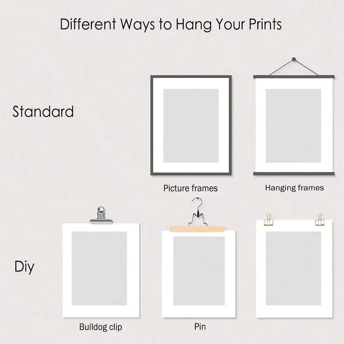 6pcs/set Custom Canvas Printin - مراجعة Home Decor Foto وسعره