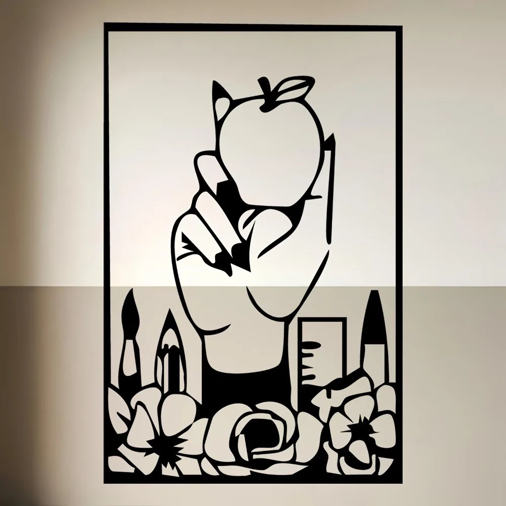 Brand Funny Teacher Apple Meta - مراجعة Home Decor Brand وسعره