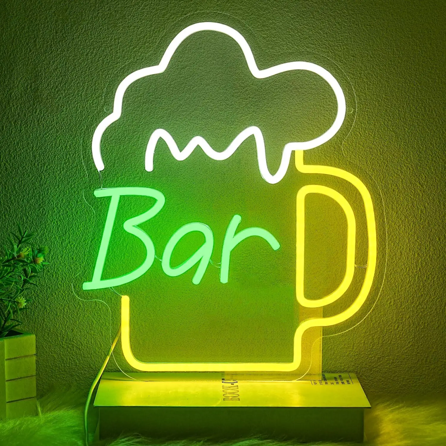 Beer Bar Neon Sign USB Dimmabl - مراجعة Home Decor Light وسعره
