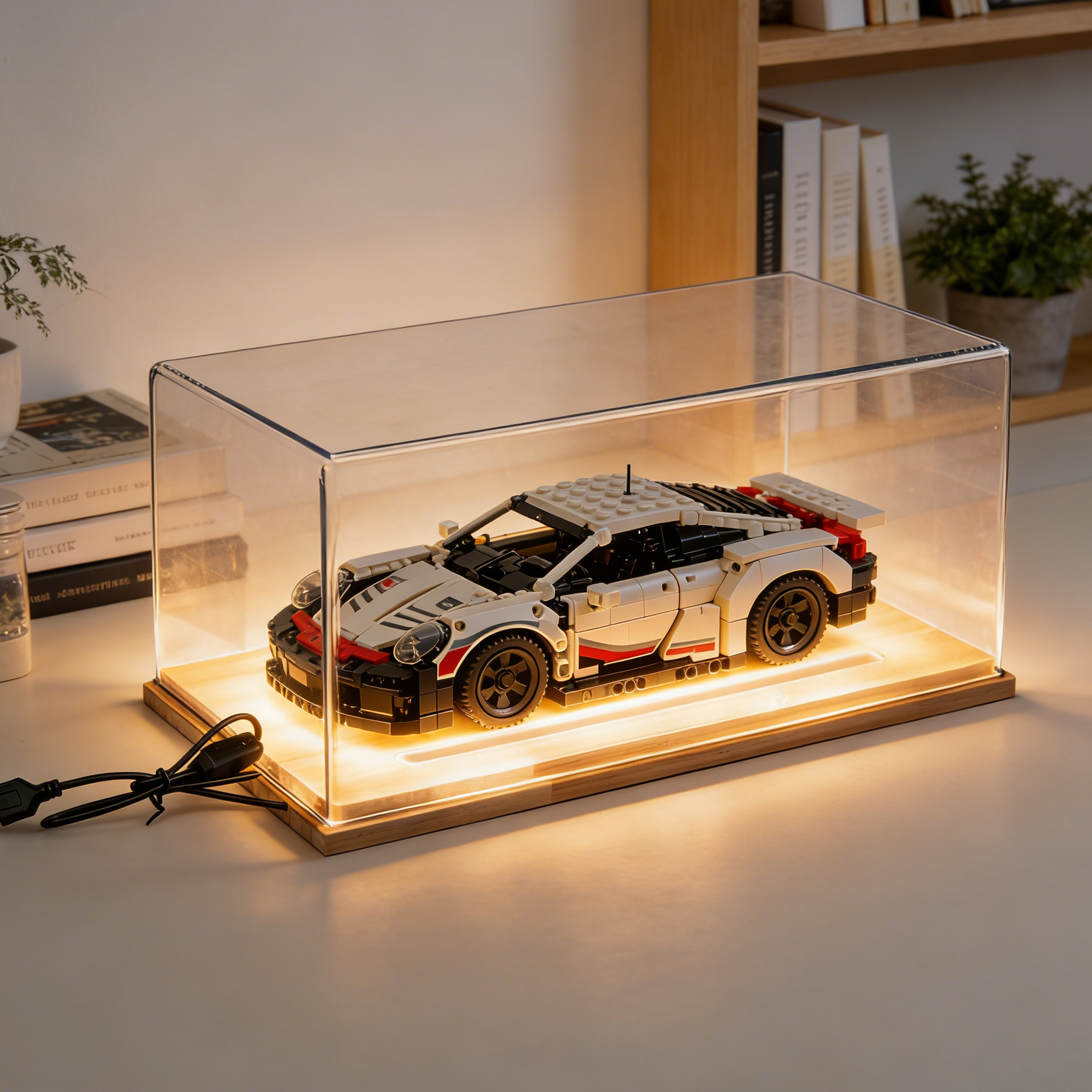 1:18 Car Model Base PVC Dust C - مراجعة Home Decor Light وسعره