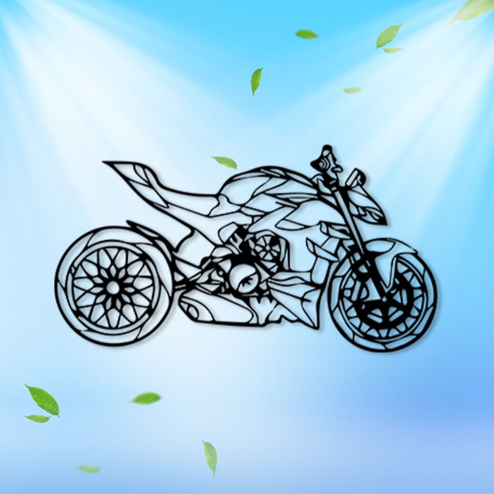 Brand Metal Motorcycle Wall Ar - مراجعة Home Decor Brand وسعره