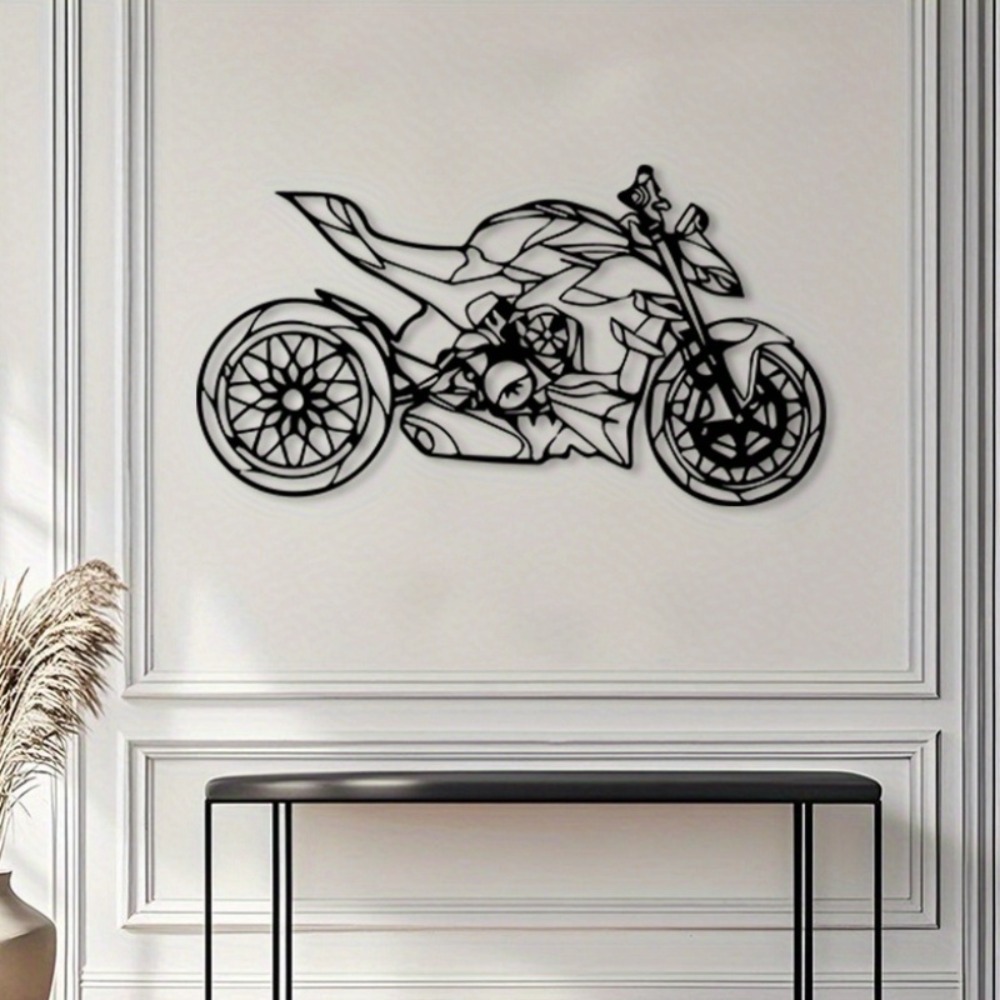 Brand Metal Motorcycle Wall Ar - مراجعة Home Decor Brand وسعره